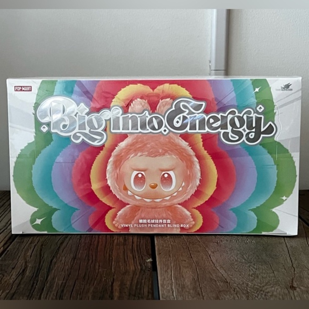 Labubu Big Ino Energy Vinyl Plush Pendant Sealed Case